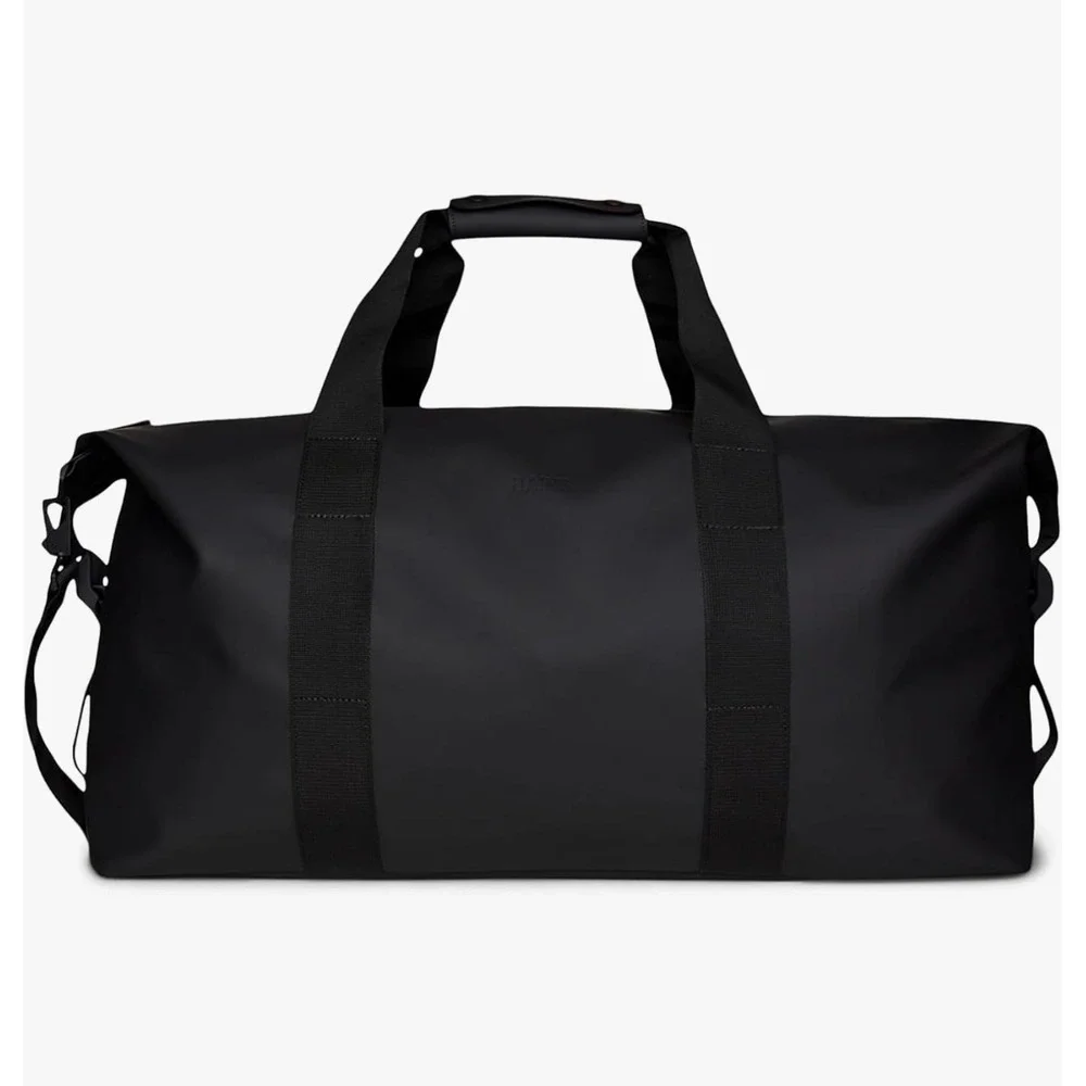 Rains 14200 Hilo Weekend Bag W3 Black Waterproof Travel Duffel NWT